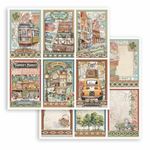 Blocco di Carte Scrap Art of Travelling cm 30 X 30