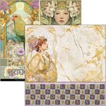 Blocco di Carte Scrap Artemis Patterns Pad cm 30 x 30