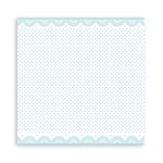 Blocco di Carte Scrap Backgrounds Baby Dream Blue cm 20 x 20