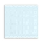 Blocco di Carte Scrap Backgrounds Baby Dream Blue cm 20 x 20