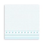 Blocco di Carte Scrap Backgrounds Baby Dream Blue cm 20 x 20