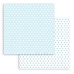 Blocco di Carte Scrap Backgrounds Baby Dream Blue cm 20 x 20