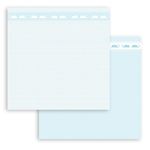 Blocco di Carte Scrap Backgrounds Baby Dream Blue cm 20 x 20