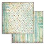 Blocco di Carte Scrap Backgrounds Daisy Art cm 20 X 20