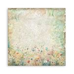 Blocco di Carte Scrap Backgrounds Daisy Art cm 30 X 30