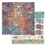 Blocco di Carte Scrap Backgrounds Furry Friends 2 cm 20 x 20