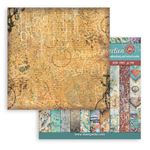 Blocco di Carte Scrap Backgrounds Furry Friends 2 cm 20 x 20