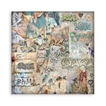 Blocco di Carte Scrap Backgrounds Furry Friends 2 cm 20 x 20