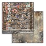 Blocco di Carte Scrap Backgrounds Furry Friends 2 cm 20 x 20