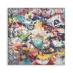 Blocco di Carte Scrap Backgrounds Furry Friends 2 cm 30 X 30