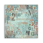 Blocco di Carte Scrap Backgrounds Furry Friends cm 20 X 20