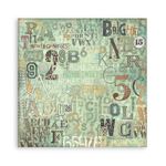Blocco di Carte Scrap Backgrounds Furry Friends cm 20 X 20