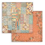 Blocco di Carte Scrap Backgrounds Furry Friends cm 20 X 20