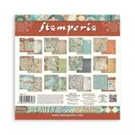 Blocco di Carte Scrap Backgrounds Furry Friends cm 30 X 30