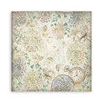 Blocco di Carte Scrap Backgrounds Gardens of Time cm 20 x 20