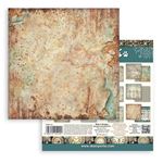 Blocco di Carte Scrap Backgrounds Gardens of Time cm 20 x 20