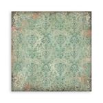 Blocco di Carte Scrap Backgrounds Gardens of Time cm 20 x 20