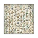 Blocco di Carte Scrap Backgrounds Gardens of Time cm 20 x 20