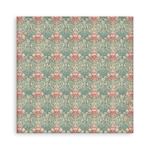 Blocco di Carte Scrap Backgrounds Gardens of Time cm 20 x 20