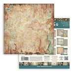 Blocco di Carte Scrap Backgrounds Gardens of Time cm 30 X 30