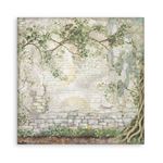 Blocco di Carte Scrap Backgrounds Herbarium Silvae cm 30 X 30