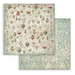 Blocco di Carte Scrap Backgrounds Herbarium Silvae cm 30 X 30