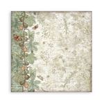 Blocco di Carte Scrap Backgrounds Herbarium Silvae cm 30 X 30