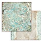 Blocco di Carte Scrap Backgrounds Selection Songs of the Sea cm 20 X 20