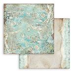 Blocco di Carte Scrap Backgrounds Selection Songs of the Sea cm 20 X 20