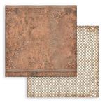 Blocco di Carte Scrap Backgrounds Selection Vintage Library cm 20 X 20