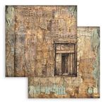 Blocco di Carte Scrap Backgrounds Selection - Land of Pharaohs cm 20 X 20