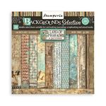 Blocco di Carte Scrap Backgrounds Selection - Land of Pharaohs cm 20 X 20