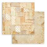 Blocco di Carte Scrap Backgrounds Silent Night cm 20 x 20