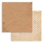 Blocco di Carte Scrap Backgrounds Silent Night cm 20 x 20