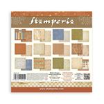 Blocco di Carte Scrap Backgrounds Silent Night cm 20 x 20