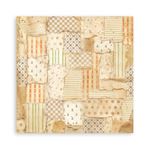 Blocco di Carte Scrap Backgrounds Silent Night cm 30 X 30