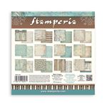 Blocco di Carte Scrap Backgrounds Symphony cm 30 X 30