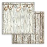 Blocco di Carte Scrap Backgrounds White Christmas cm 20 x 20