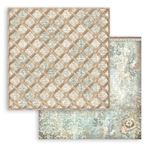 Blocco di Carte Scrap Backgrounds White Christmas cm 20 x 20
