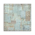 Blocco di Carte Scrap Backgrounds White Christmas cm 20 x 20