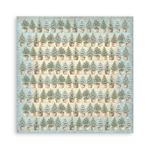 Blocco di Carte Scrap Backgrounds White Christmas cm 30 X 30