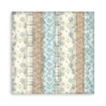 Blocco di Carte Scrap Backgrounds White Christmas cm 30 X 30