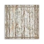 Blocco di Carte Scrap Backgrounds White Christmas cm 30 X 30