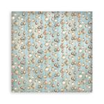 Blocco di Carte Scrap Backgrounds White Christmas cm 30 X 30