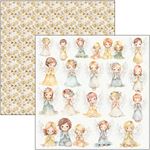 Blocco di Carte Scrap Blessing Day Patterns Pad cm 30 x 30