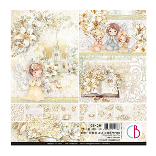 Blocco di Carte Scrap Blessing Day cm 20 x 20