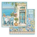 Blocco di Carte Scrap Blue Dream cm 20 X 20