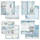 Blocco di Carte Scrap Blue Land