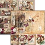Blocco di Carte Scrap Book Lovers cm 20 x 20