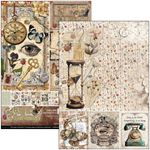 Blocco di Carte Scrap Cabinet of Curiosity Creative Pad A4